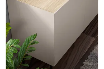 Akie Yöpöytä 40 cm - Beige - Huonekalut - Pöytä & ruokailuryhmä - Apupöytä & sivupöytä - Yöpöytä