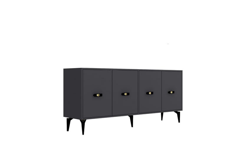 Algeria Konsolipöytä 180 cm - Antrasiitti - Huonekalut - Pöytä & ruokailuryhmä - Apupöytä & sivupöytä - Konsolipöytä