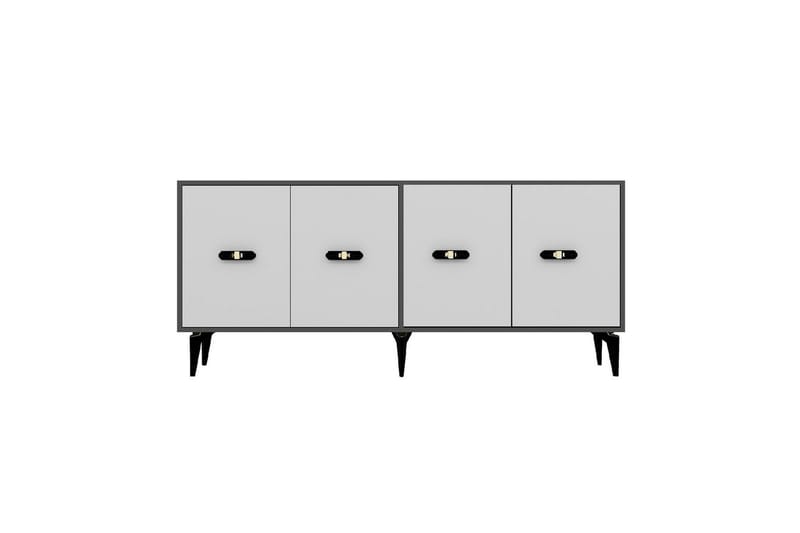 Algeria Konsolipöytä 180 cm - Antrasiitti/Valkoinen - Huonekalut - Pöytä & ruokailuryhmä - Apupöytä & sivupöytä - Konsolipöytä