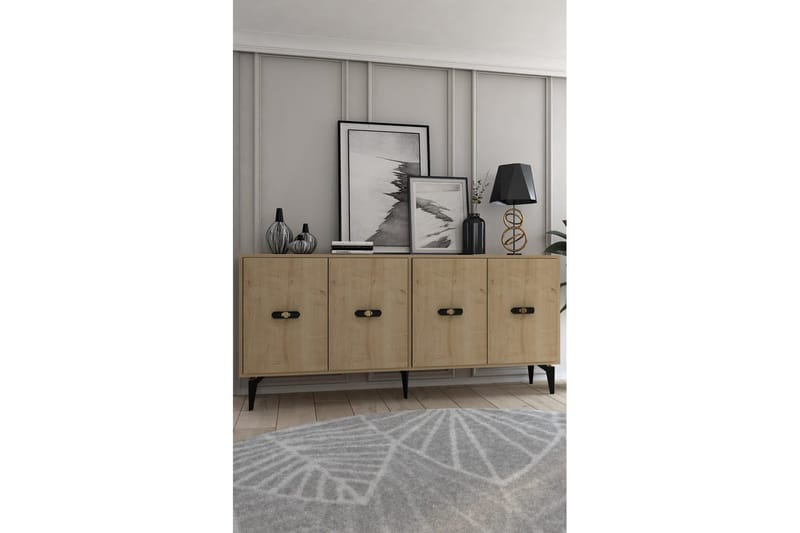 Algeria Konsolipöytä 180 cm - Tammi - Huonekalut - Pöytä & ruokailuryhmä - Apupöytä & sivupöytä - Konsolipöytä