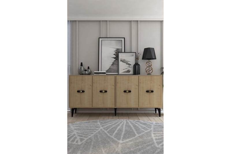 Algeria Konsolipöytä 180 cm - Tammi - Huonekalut - Pöytä & ruokailuryhmä - Apupöytä & sivupöytä - Konsolipöytä