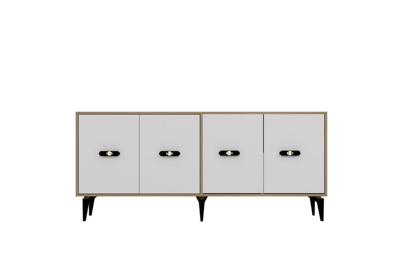 Algeria Konsolipöytä 180 cm, Tammi/Valkoinen