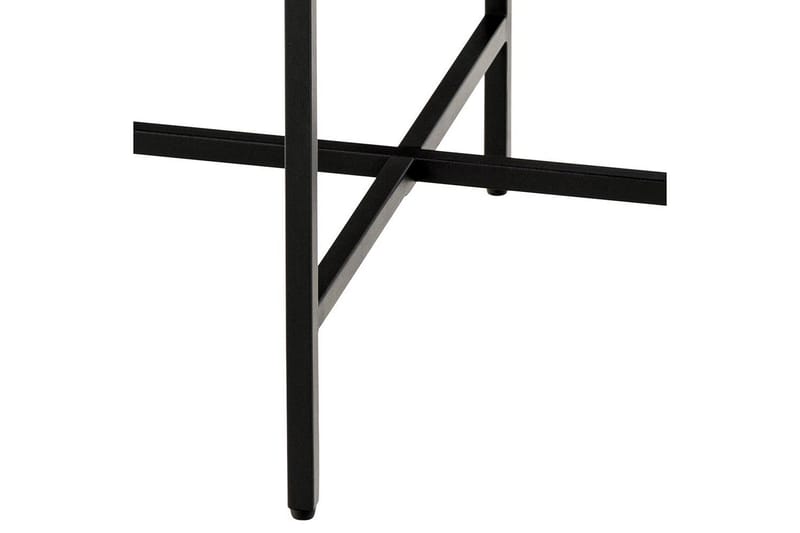 Almina Sivupöytä 40 cm - Musta - Huonekalut - Pöytä & ruokailuryhmä - Apupöytä & sivupöytä - Tarjotinpöytä & pikkupöytä