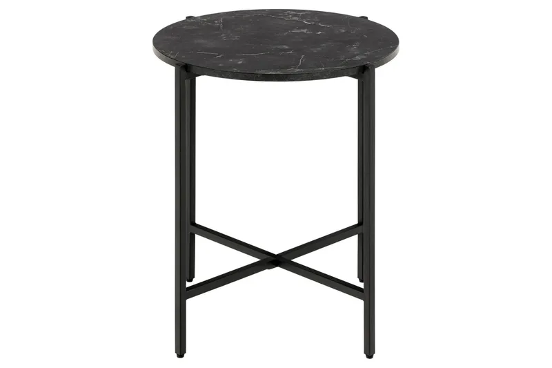 Almina Sivupöytä 40 cm - Musta - Huonekalut - Pöytä & ruokailuryhmä - Apupöytä & sivupöytä - Tarjotinpöytä & pikkupöytä