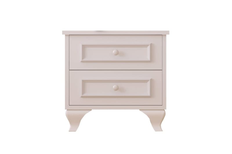 Alwen Yöpöytä 45 cm - Matta Valkoinen - Huonekalut - Pöytä & ruokailuryhmä - Apupöytä & sivupöytä - Yöpöytä