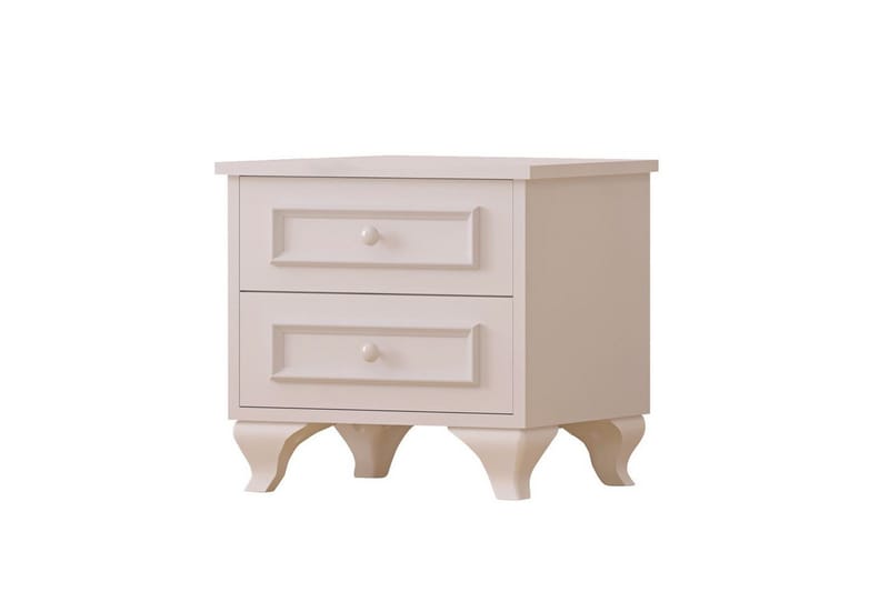 Alwen Yöpöytä 45 cm - Matta Valkoinen - Huonekalut - Pöytä & ruokailuryhmä - Apupöytä & sivupöytä - Yöpöytä