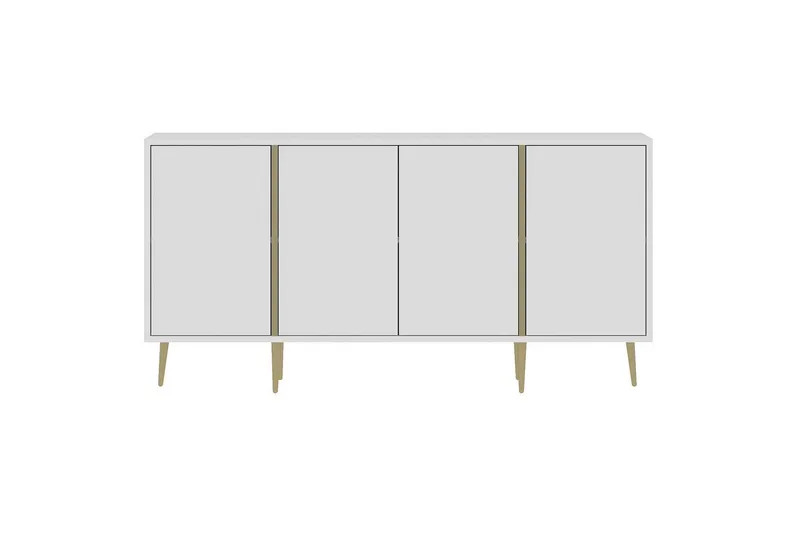 Ampelio Konsolipöytä 150 cm, Valkoinen