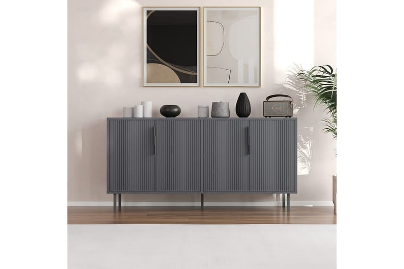 Andalos Konsolipöytä 150 cm - Antrasiitti - Huonekalut - Pöytä & ruokailuryhmä - Apupöytä & sivupöytä - Konsolipöytä