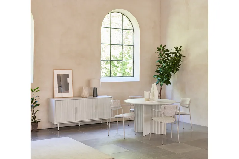 Anthony Konsolipöytä 45 cm - Vaaleanharmaa - Säilytys - Kaappi - Säilytyskaappi