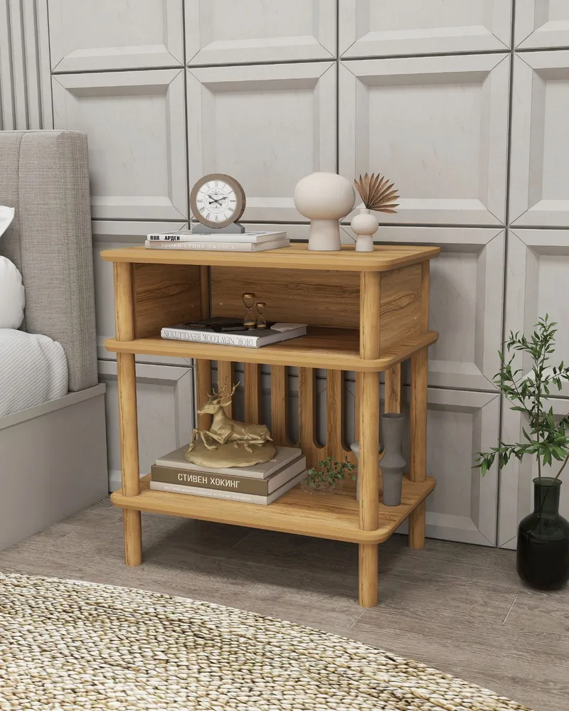 Antigua Sivupöytä 58 cm, Tammi