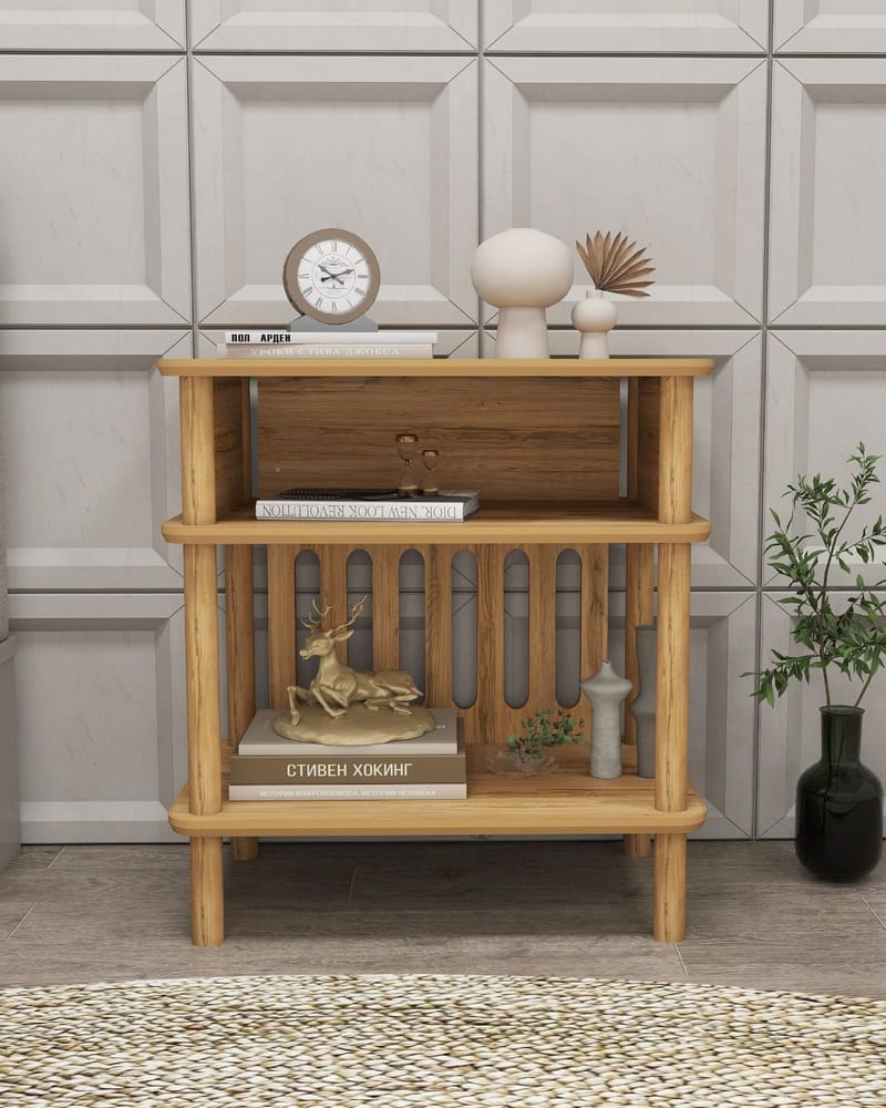 Antigua Sivupöytä 58 cm - Tammi - Huonekalut - Pöytä & ruokailuryhmä - Apupöytä & sivupöytä - Tarjotinpöytä & pikkupöytä