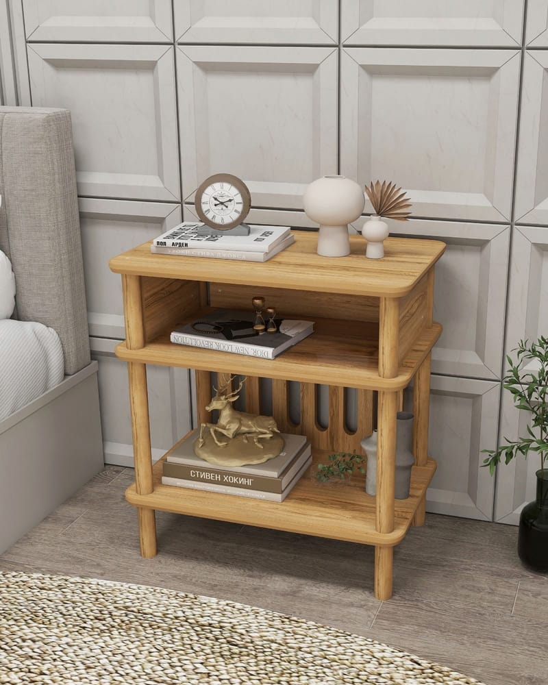 Antigua Sivupöytä 58 cm - Tammi - Huonekalut - Pöytä & ruokailuryhmä - Apupöytä & sivupöytä - Tarjotinpöytä & pikkupöytä