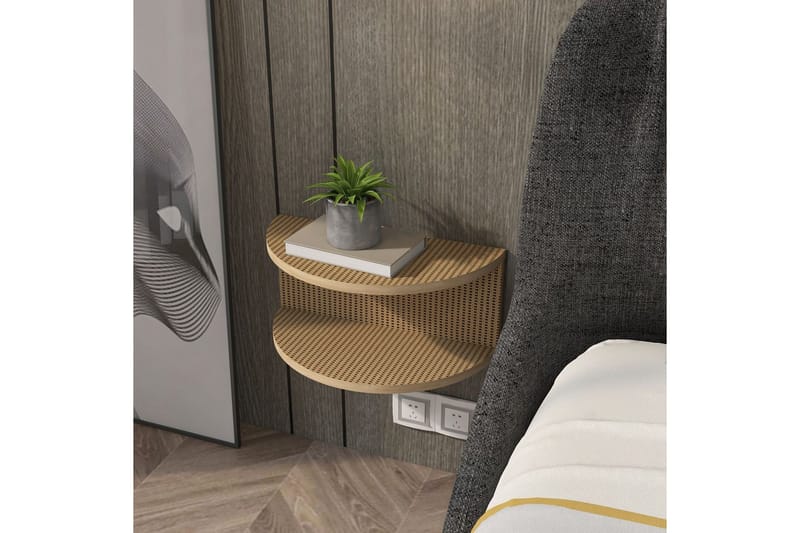 Antigua Yöpöytä 45 cm - Ruskea - Huonekalut - Pöytä & ruokailuryhmä - Apupöytä & sivupöytä - Yöpöytä