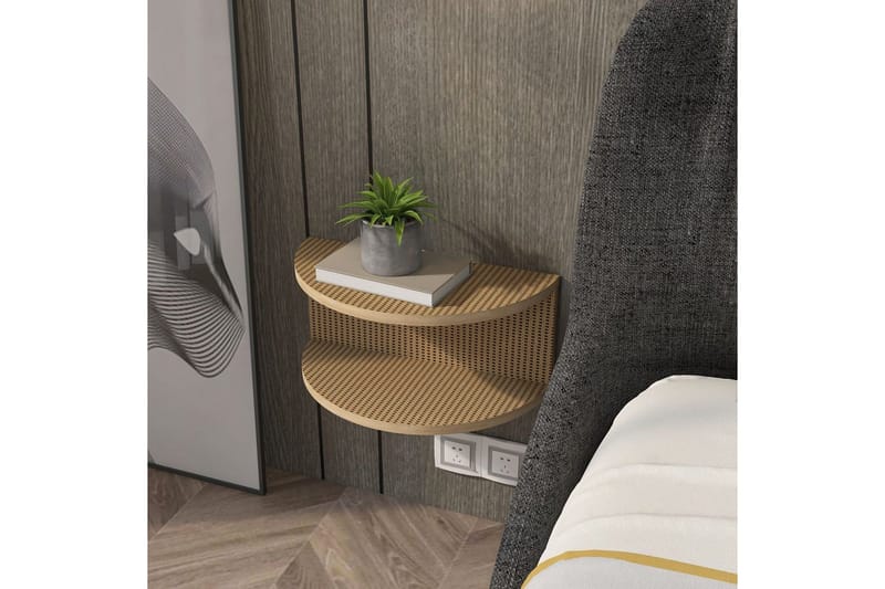 Antigua Yöpöytä 45 cm - Ruskea - Huonekalut - Pöytä & ruokailuryhmä - Apupöytä & sivupöytä - Yöpöytä