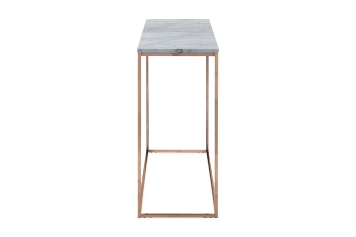 Apupöytä Titania 120 cm Marmori - Harmaa/Kupari - Marmoripöydät - Konsolipöytä - Eteispöytä