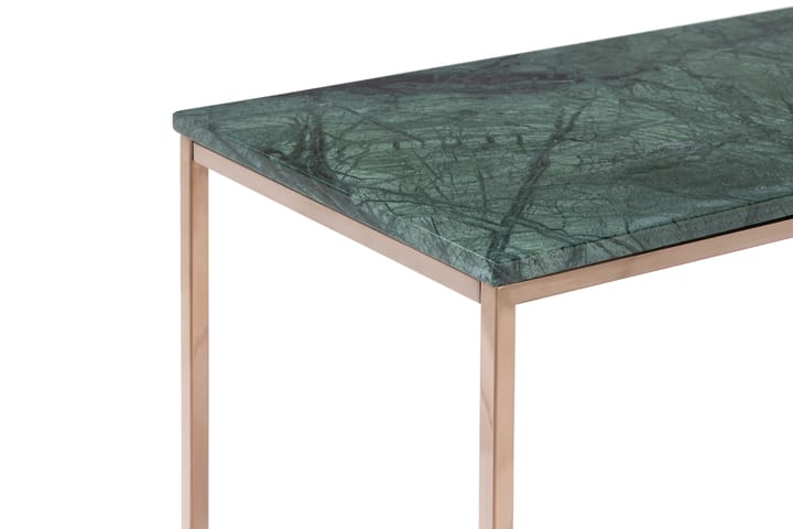 Apupöytä Titania 120 cm Marmori - Vihreä/Kupari - Marmoripöydät - Konsolipöytä - Eteispöytä