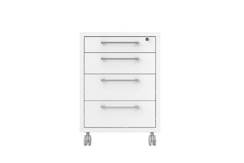 Astric Yöpöytä 48,2 cm - Valkoinen - Huonekalut - Pöytä & ruokailuryhmä - Apupöytä & sivupöytä - Yöpöytä