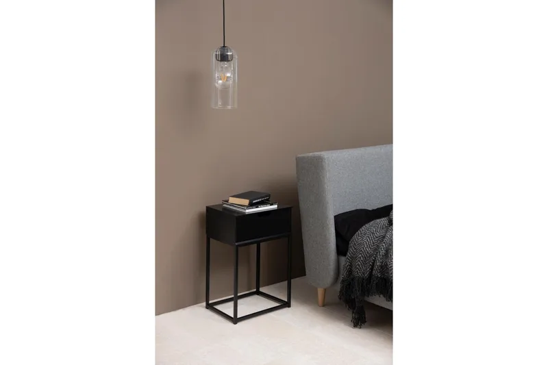 Azelia Yöpöytä 30 cm - Musta - Huonekalut - Pöytä & ruokailuryhmä - Apupöytä & sivupöytä - Yöpöytä