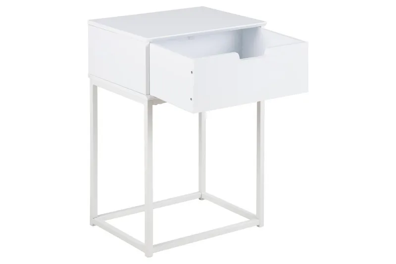 Azelia Yöpöytä 30 cm - Valkoinen - Huonekalut - Pöytä & ruokailuryhmä - Apupöytä & sivupöytä - Yöpöytä