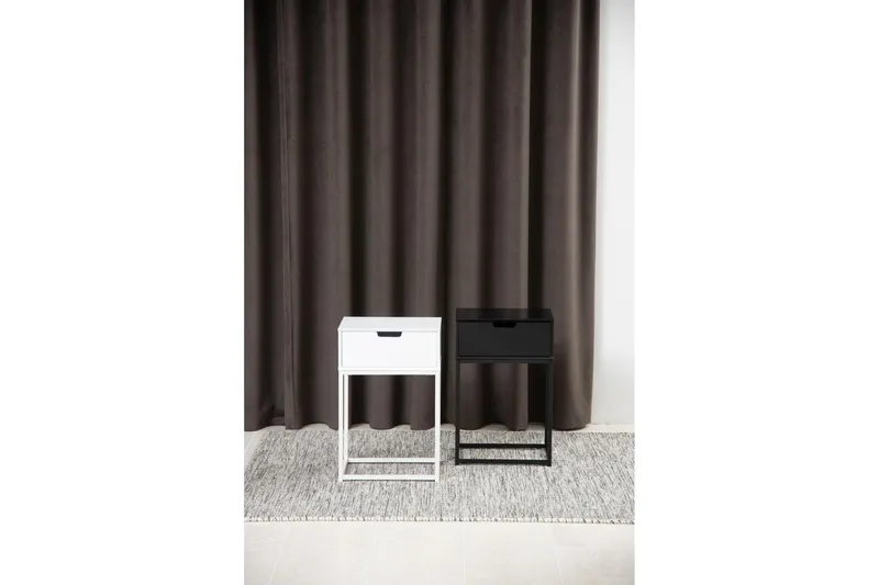 Azelia Yöpöytä 30 cm - Valkoinen - Huonekalut - Pöytä & ruokailuryhmä - Apupöytä & sivupöytä - Yöpöytä