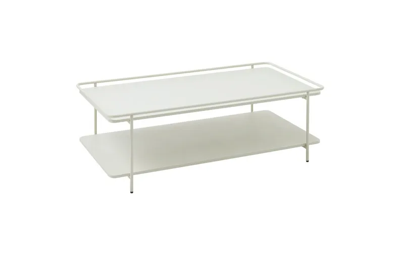 Bandani Sohvapöytä 110 cm - Pellavabeige - Huonekalut - Pöytä & ruokailuryhmä - Apupöytä & sivupöytä - Tarjotinpöytä & pikkupöytä