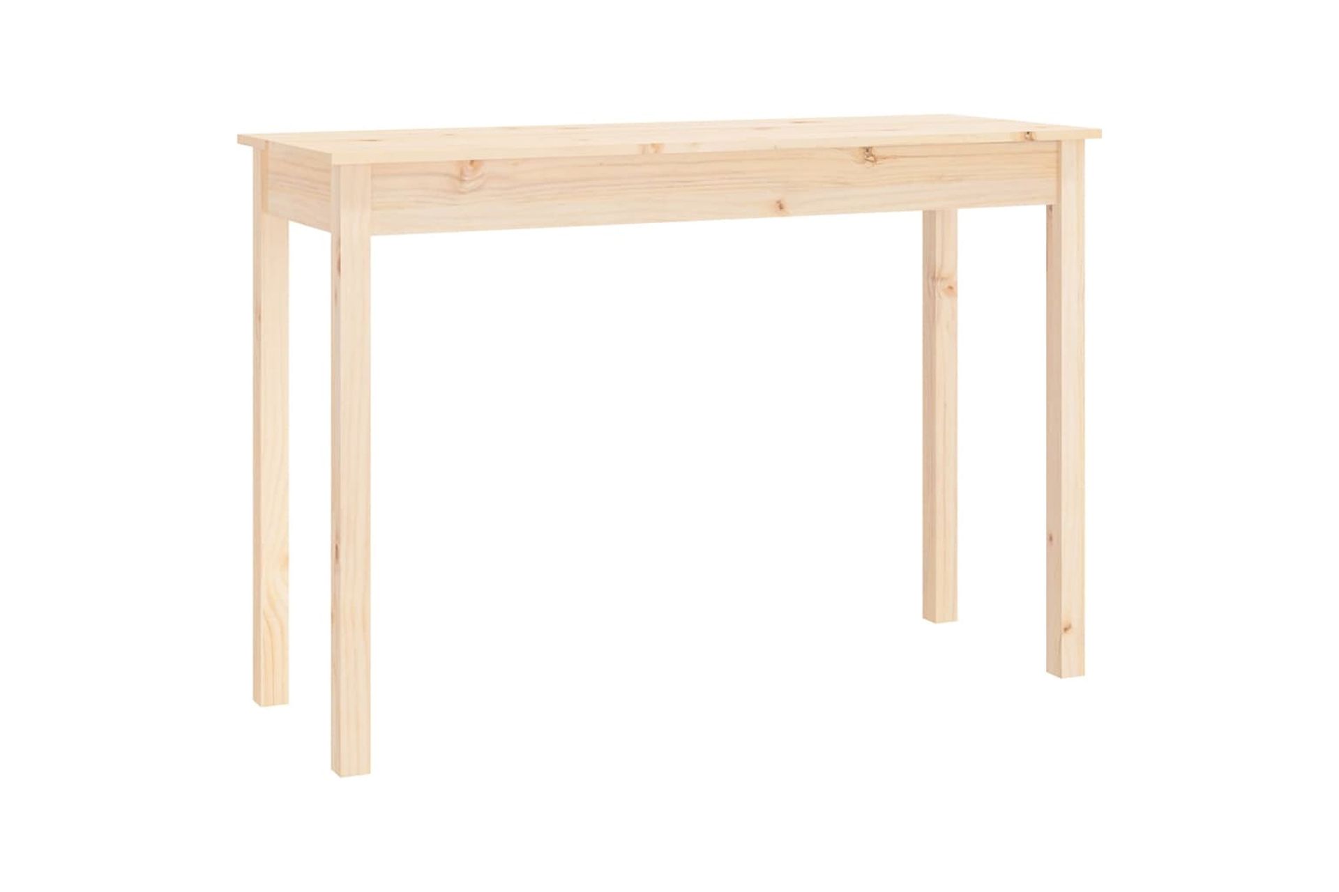 beBasic Konsolipöytä 110x40x75 cm täysi mänty - Ruskea - Huonekalut - Pöytä & ruokailuryhmä - Apupöytä & sivupöytä - Konsolipöytä