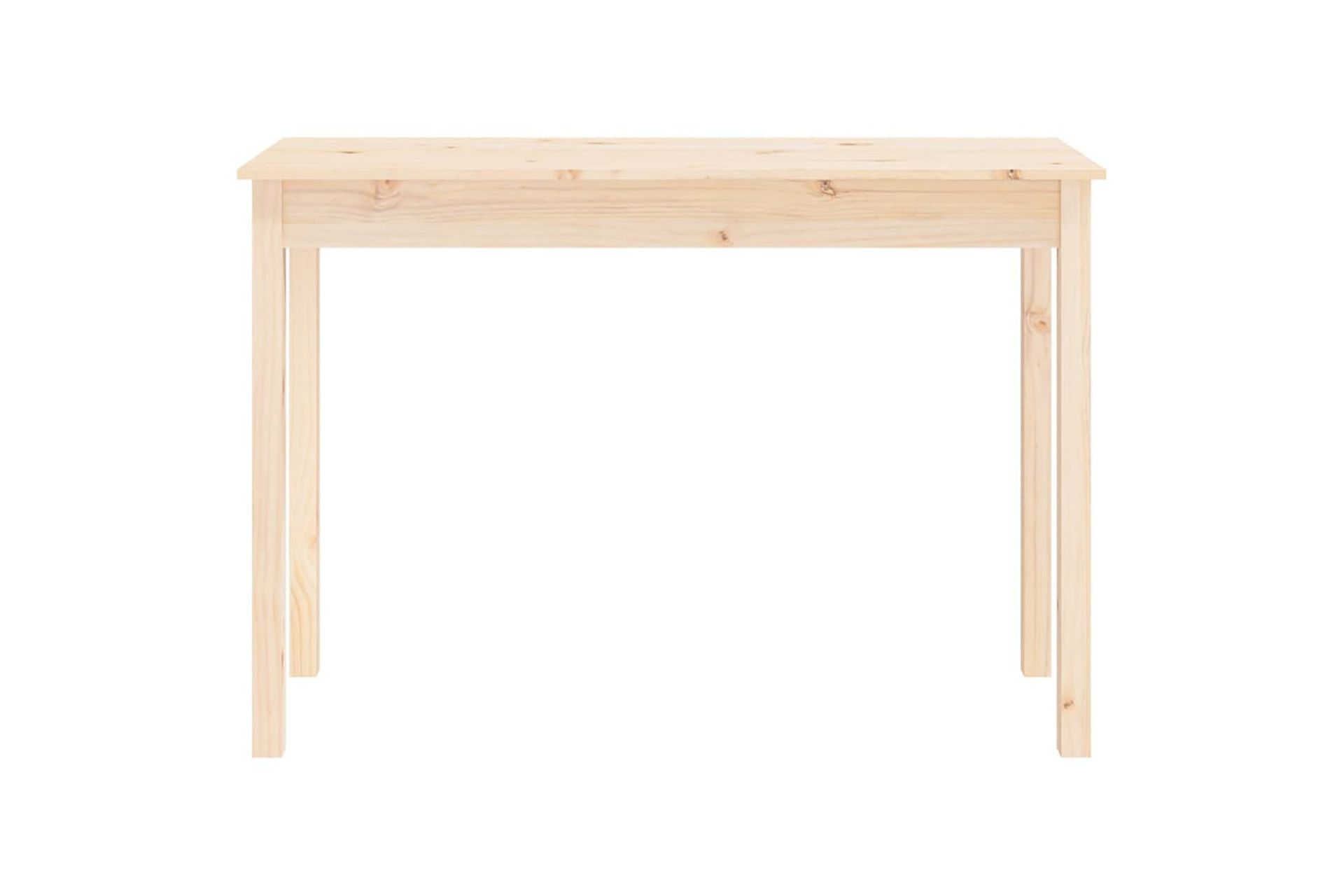 beBasic Konsolipöytä 110x40x75 cm täysi mänty - Ruskea - Huonekalut - Pöytä & ruokailuryhmä - Apupöytä & sivupöytä - Konsolipöytä