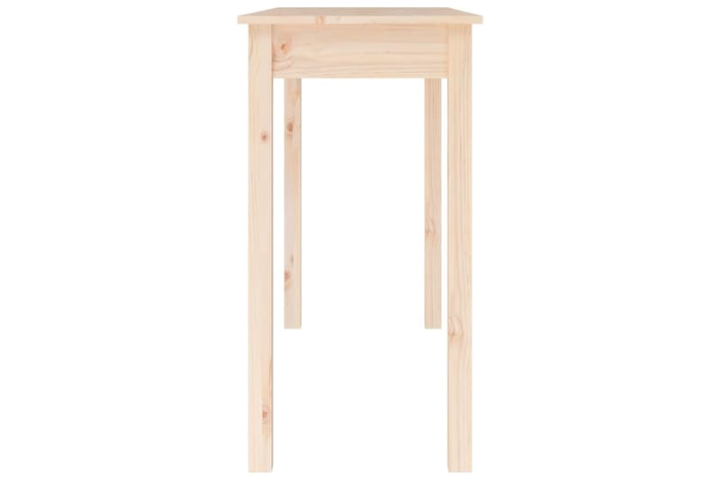 beBasic Konsolipöytä 110x40x75 cm täysi mänty - Ruskea - Huonekalut - Pöytä & ruokailuryhmä - Apupöytä & sivupöytä - Konsolipöytä