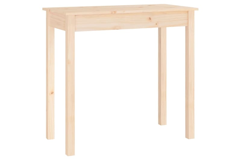 beBasic Konsolipöytä 80x40x75 cm täysi mänty - Ruskea - Huonekalut - Pöytä & ruokailuryhmä - Apupöytä & sivupöytä - Konsolipöytä