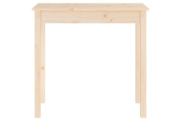 beBasic Konsolipöytä 80x40x75 cm täysi mänty - Ruskea - Huonekalut - Pöytä & ruokailuryhmä - Apupöytä & sivupöytä - Konsolipöytä