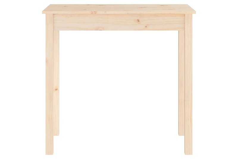 beBasic Konsolipöytä 80x40x75 cm täysi mänty - Ruskea - Huonekalut - Pöytä & ruokailuryhmä - Apupöytä & sivupöytä - Konsolipöytä