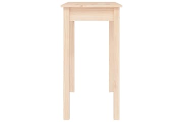 beBasic Konsolipöytä 80x40x75 cm täysi mänty - Ruskea - Huonekalut - Pöytä & ruokailuryhmä - Apupöytä & sivupöytä - Konsolipöytä