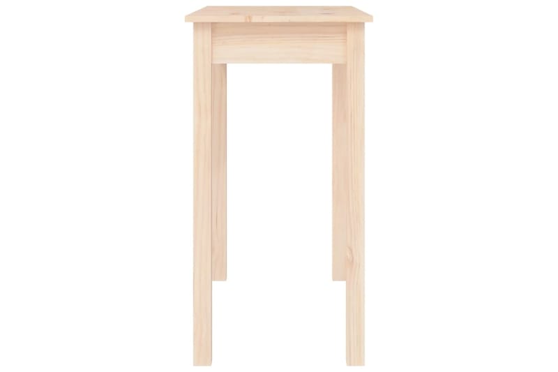 beBasic Konsolipöytä 80x40x75 cm täysi mänty - Ruskea - Huonekalut - Pöytä & ruokailuryhmä - Apupöytä & sivupöytä - Konsolipöytä