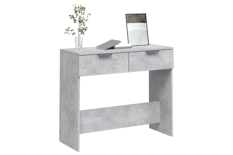 beBasic Konsolipöytä betoninharmaa 90x36x75 cm tekninen puu - Harmaa - Huonekalut - Pöytä & ruokailuryhmä - Apupöytä & sivupöytä - Konsolipöytä