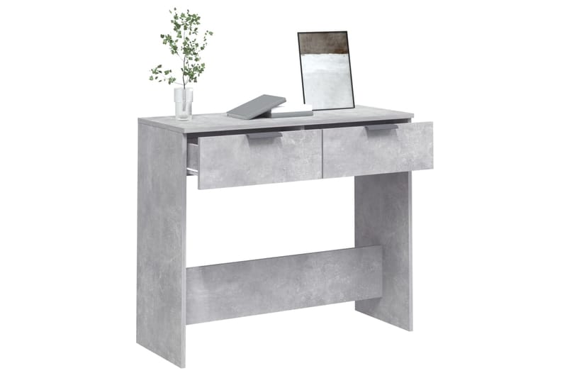 beBasic Konsolipöytä betoninharmaa 90x36x75 cm tekninen puu - Harmaa - Huonekalut - Pöytä & ruokailuryhmä - Apupöytä & sivupöytä - Konsolipöytä