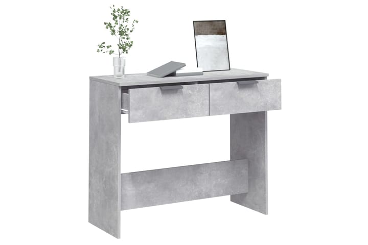beBasic Konsolipöytä betoninharmaa 90x36x75 cm tekninen puu - Harmaa - Konsolipöytä - Eteispöytä