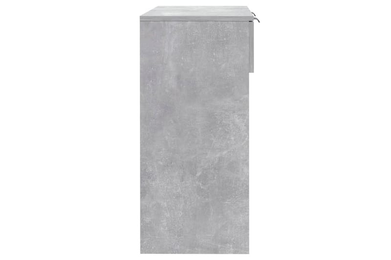beBasic Konsolipöytä betoninharmaa 90x36x75 cm tekninen puu - Harmaa - Huonekalut - Pöytä & ruokailuryhmä - Apupöytä & sivupöytä - Konsolipöytä