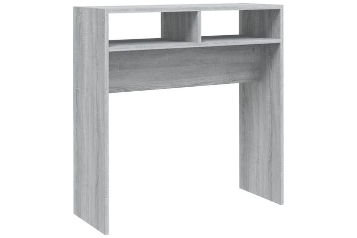 beBasic Konsolipöytä harmaa Sonoma 78x30x80 cm tekninen puu - Harmaa - Konsolipöytä - Eteispöytä
