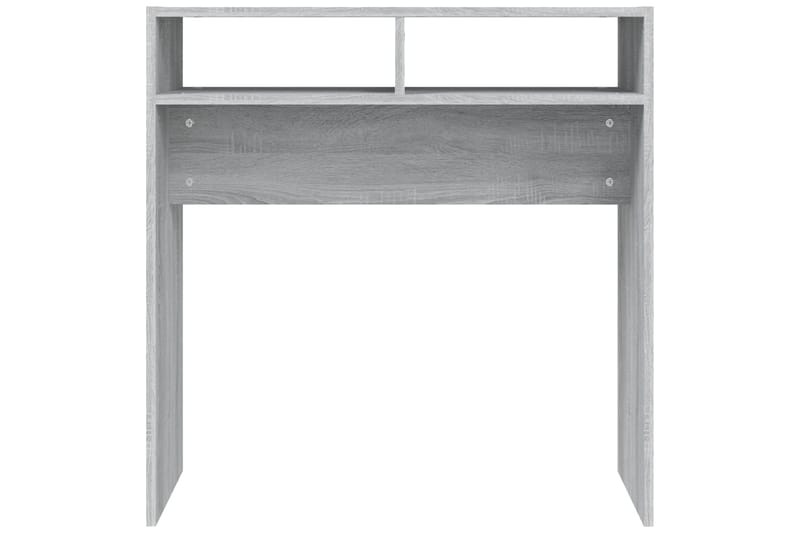 beBasic Konsolipöytä harmaa Sonoma 78x30x80 cm tekninen puu - Harmaa - Huonekalut - Pöytä & ruokailuryhmä - Apupöytä & sivupöytä - Konsolipöytä