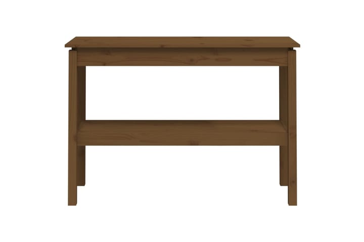 beBasic Konsolipöytä hunajanruskea 110x40x75 cm täysi mänty - Ruskea - Konsolipöytä - Eteispöytä