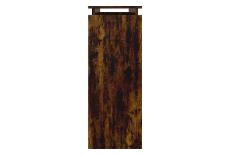 beBasic Konsolipöytä savutammi 102x30x80 cm tekninen puu - Ruskea - Huonekalut - Pöytä & ruokailuryhmä - Apupöytä & sivupöytä - Konsolipöytä