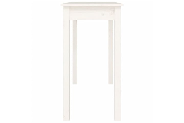 beBasic Konsolipöytä valkoinen 110x40x75 cm täysi mänty - Valkoinen - Konsolipöytä - Eteispöytä