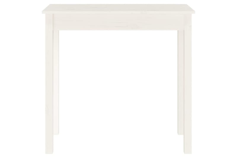 beBasic Konsolipöytä valkoinen 80x40x75 cm täysi mänty - Valkoinen - Huonekalut - Pöytä & ruokailuryhmä - Apupöytä & sivupöytä - Konsolipöytä