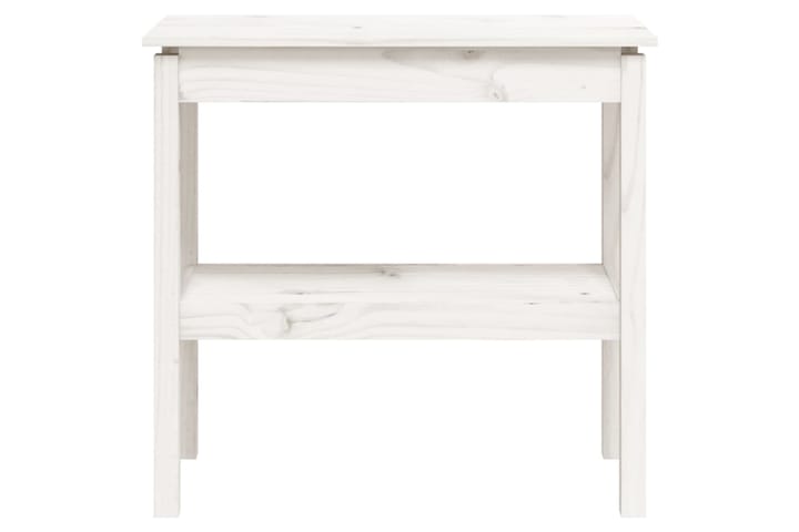 beBasic Konsolipöytä valkoinen 80x40x75 cm täysi mänty - Valkoinen - Konsolipöytä - Eteispöytä