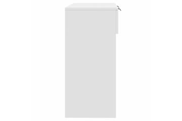 beBasic Konsolipöytä valkoinen 90x36x75 cm tekninen puu - Valkoinen - Huonekalut - Pöytä & ruokailuryhmä - Apupöytä & sivupöytä - Konsolipöytä