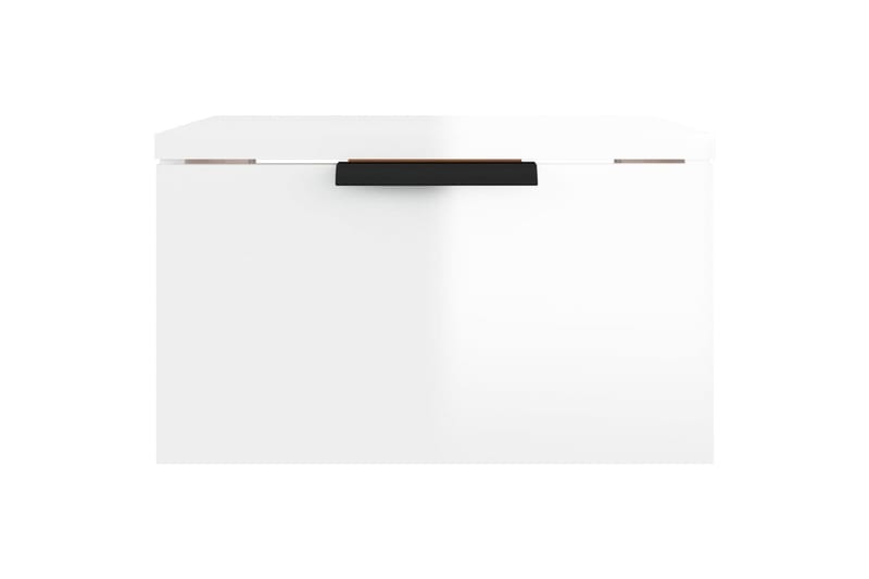 beBasic Seinäkiinnitettävät yöpöydät 2 kpl korkeak. valk. 34x30x20 cm - Valkoinen - Huonekalut - Pöytä & ruokailuryhmä - Apupöytä & sivupöytä - Yöpöytä