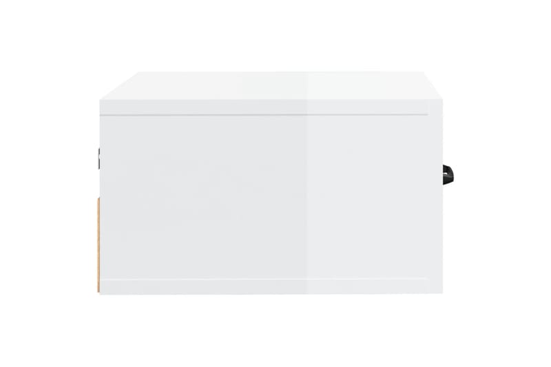 beBasic Seinäkiinnitettävät yöpöydät 2 kpl korkeak. valk. 35x35x20 cm - Valkoinen - Huonekalut - Pöytä & ruokailuryhmä - Apupöytä & sivupöytä - Yöpöytä