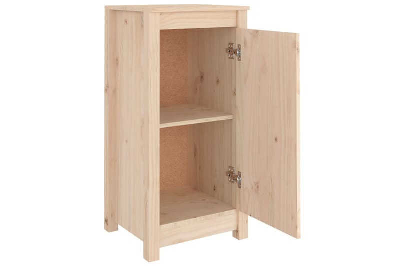 beBasic Senkki 40x35x80 cm täysi mänty - Ruskea - Huonekalut - Pöytä & ruokailuryhmä - Apupöytä & sivupöytä - Lamppupöytä