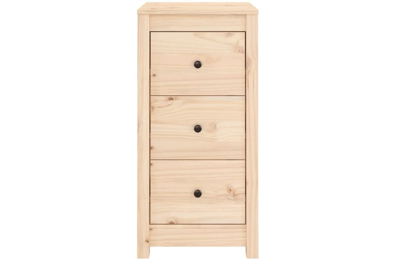 beBasic Senkki 40x35x80 cm täysi mänty - Ruskea - Huonekalut - Pöytä & ruokailuryhmä - Apupöytä & sivupöytä - Lamppupöytä