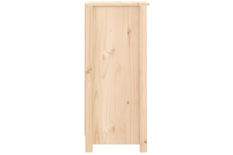 beBasic Senkki 40x35x80 cm täysi mänty - Ruskea - Huonekalut - Pöytä & ruokailuryhmä - Apupöytä & sivupöytä - Lamppupöytä